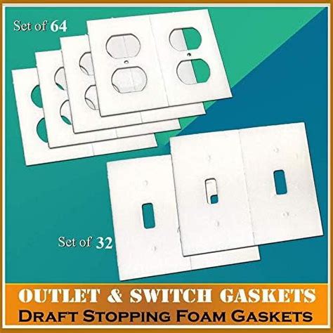 gasketed electrical box|electrical outlet draft stoppers.